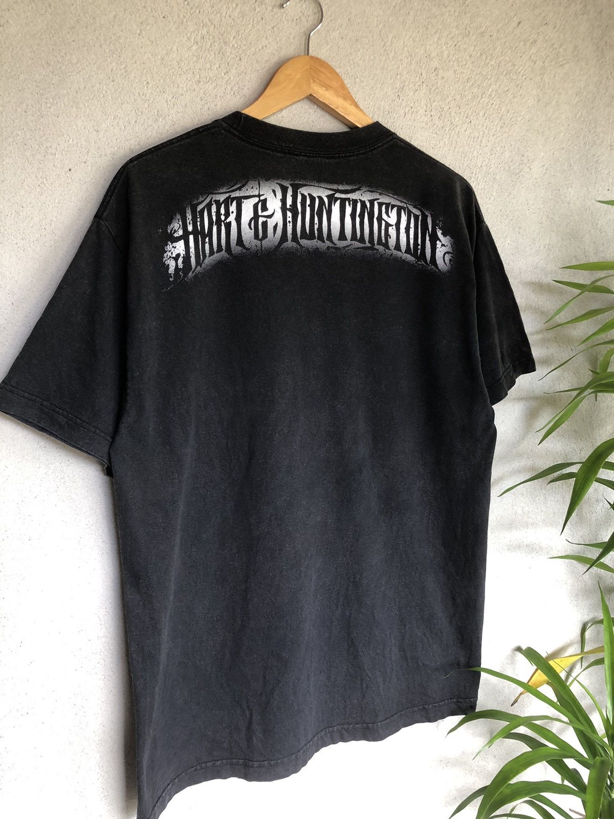Affliction × Vintage Vintage Y2K Hart & Huntington Skulls Design Tee Size US L / EU 52-54 / 3 - 11 Thumbnail