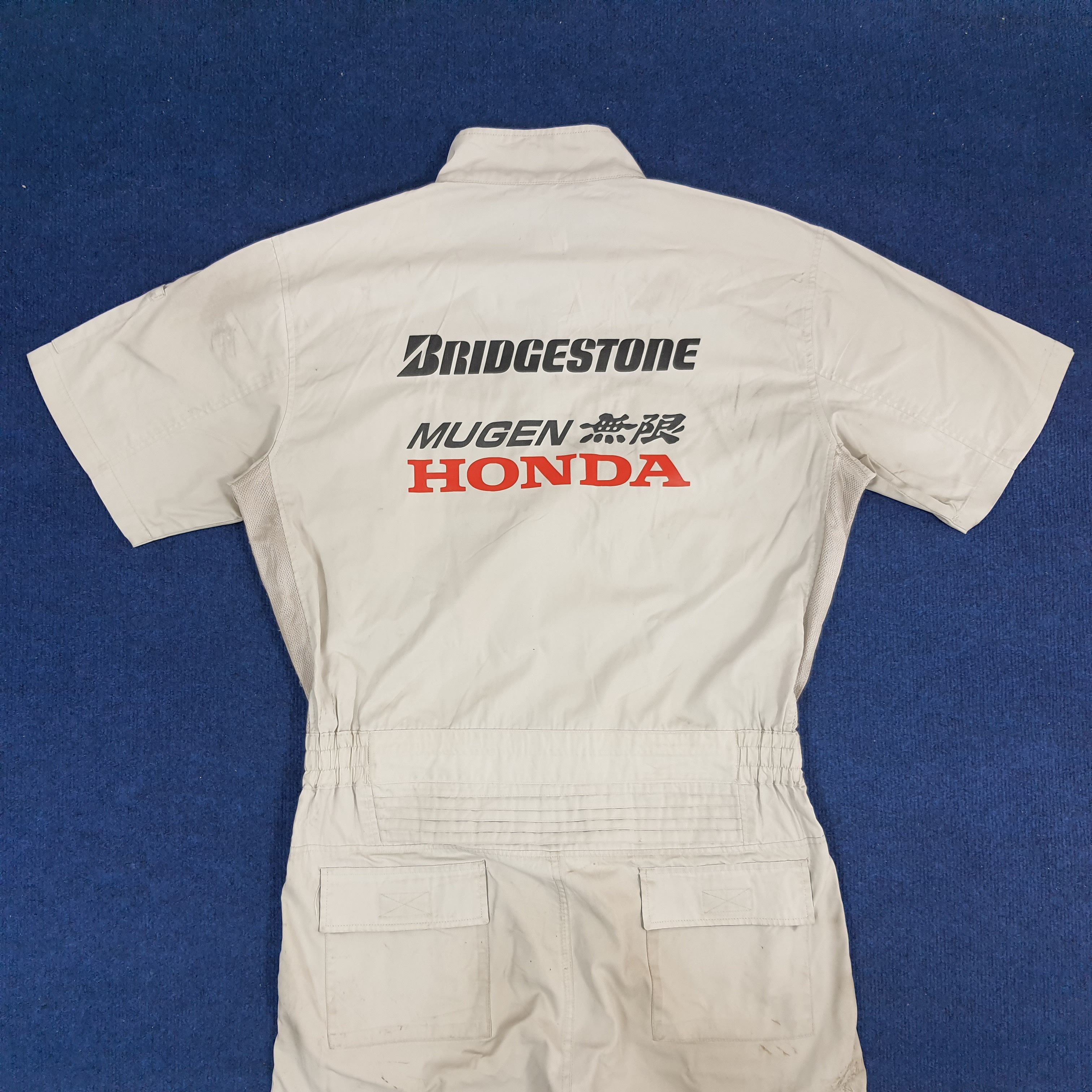 Japanese Brand × Vintage Vintage Mugen Honda Japanese Motorsports Coverall Size US L / EU 52-54 / 3 - 1 Thumbnail