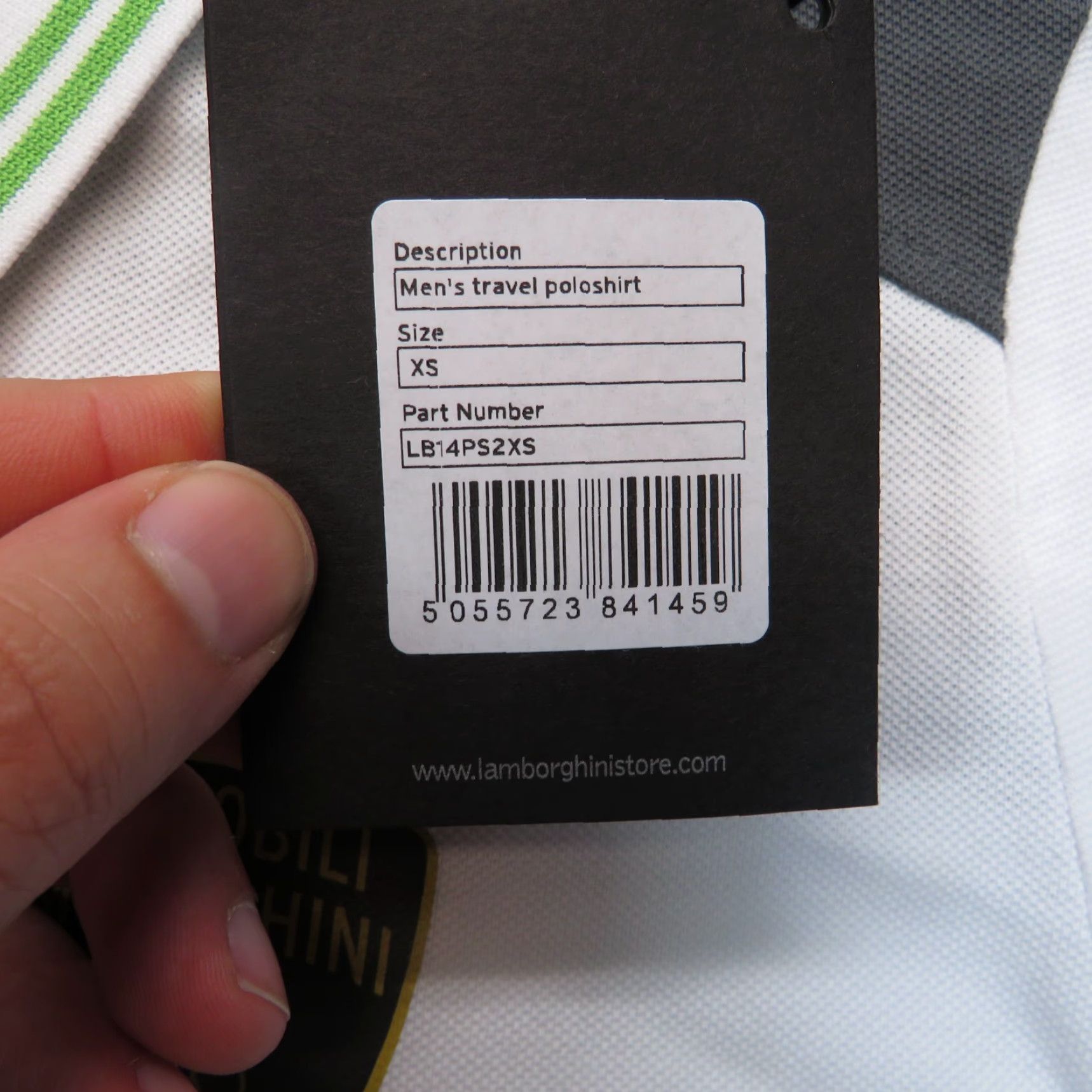 Lamborghini Lamborghini Polo Shirt Mens XS White Collared Polo Button Embroidered Logo Short Sleeve Knit Cotton Regular Shirt, Cars, Designer, Italian, 90s? Size US XS / EU 42 / 0 - 7 Thumbnail