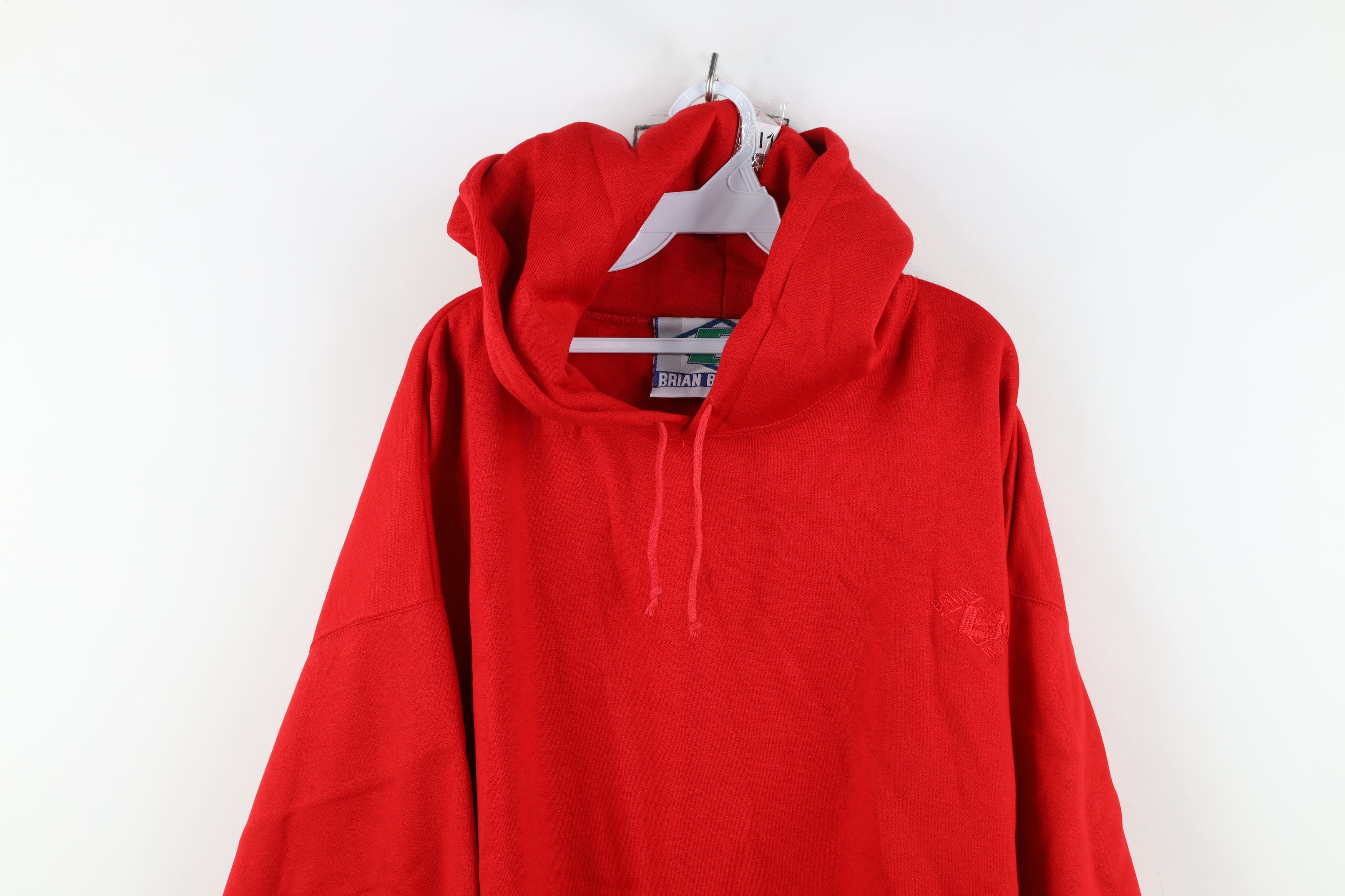 Vintage Vintage 90s Streetwear Heavyweight Hoodie Sweatshirt Size US XXL / EU 58 / 5 - 2 Thumbnail