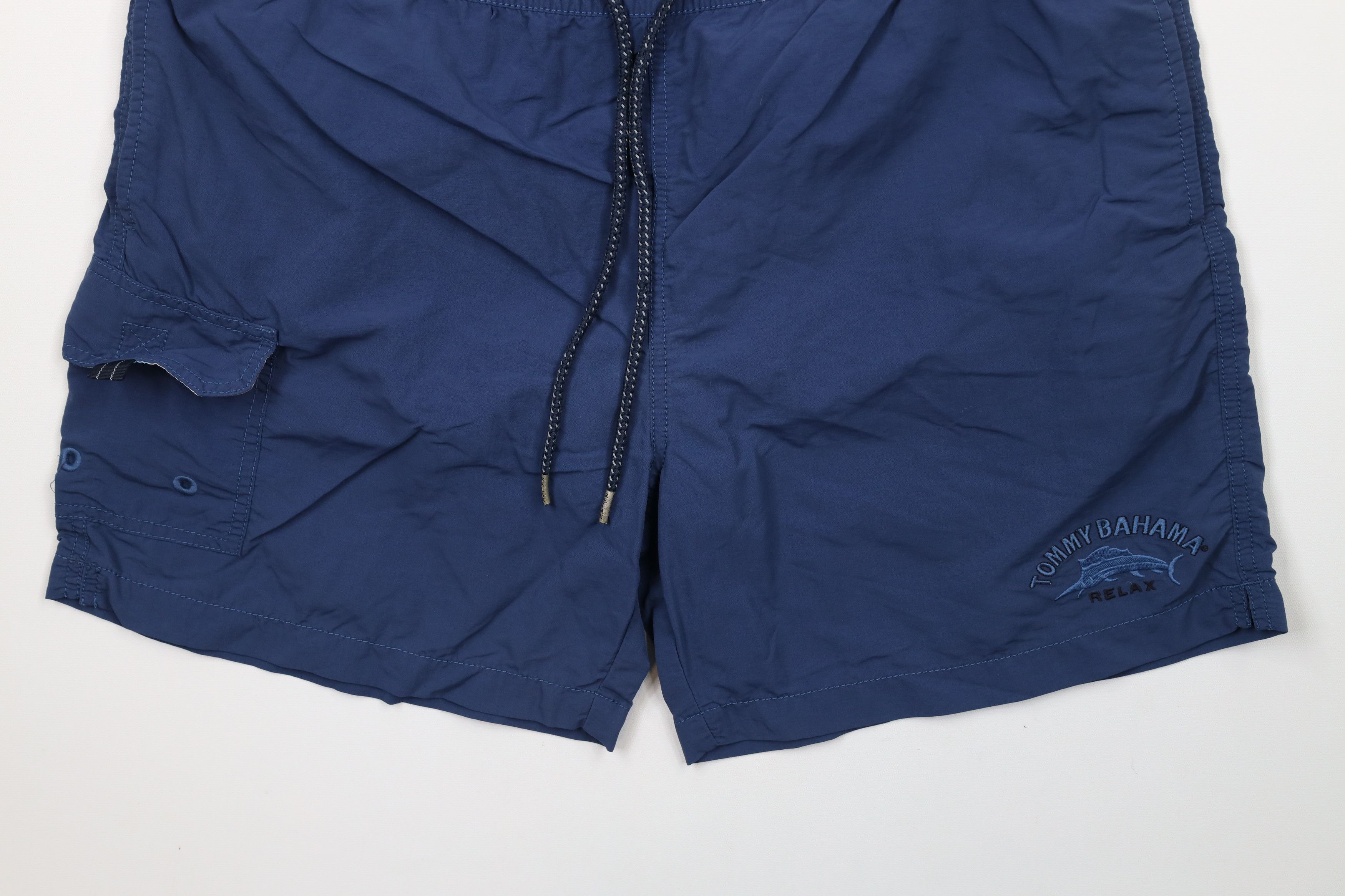 Tommy Bahama × Vintage Vintage Tommy Bahama Relax Out Lined Shorts Swim Trunks Size US 32 / EU 48 - 4 Thumbnail