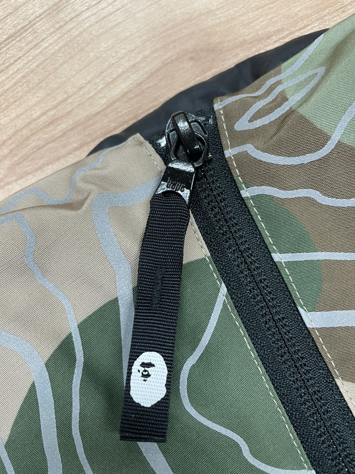 Bape Layered Line Camo Shell Jacket Size US L / EU 52-54 / 3 - 3 Thumbnail