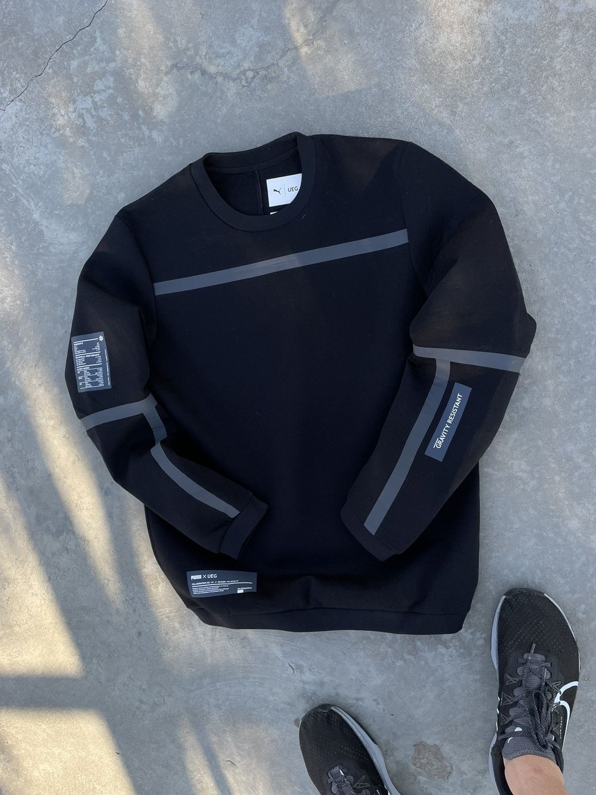 Puma Puma X UEG Sweatshirt Y2K Fleece Y2K Avant Garde Rare Jacket Size US M / EU 48-50 / 2 - 10 Thumbnail