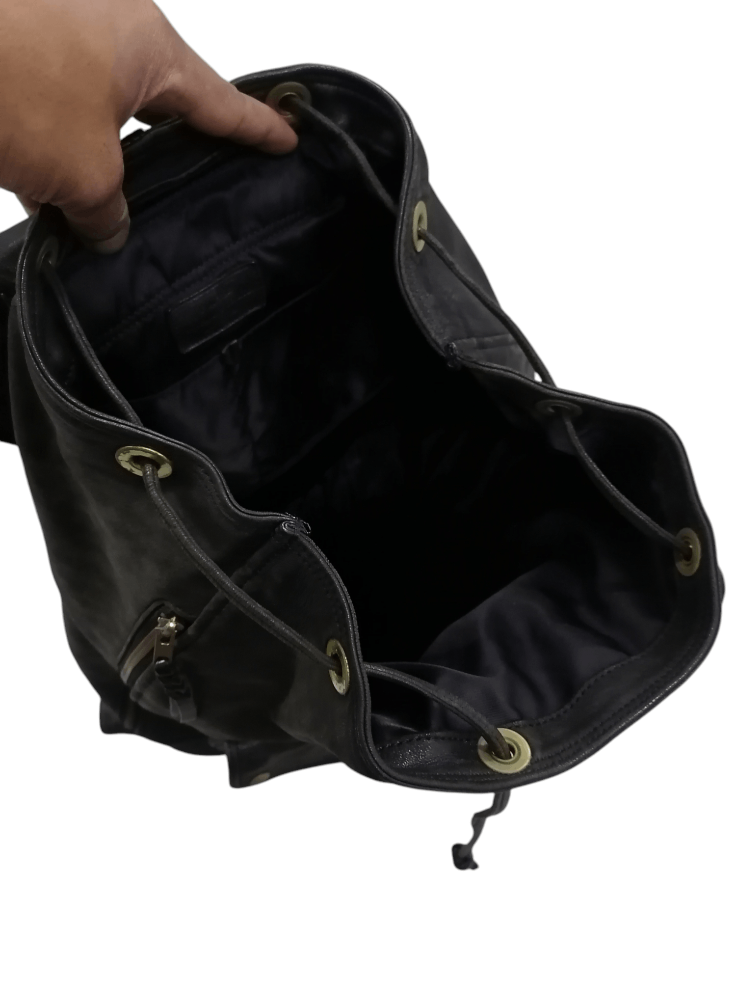 Genuine Leather × Porter Vintage Porter Japan Patina Leather Rucksack Bagpack Size ONE SIZE - 8 Thumbnail