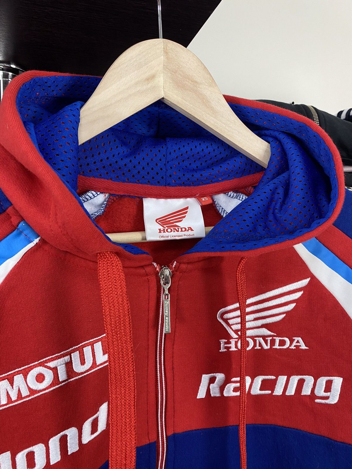 Honda Vintage Honda Racing Motul Zip Up Hoodie Size US S / EU 44-46 / 1 - 5 Thumbnail