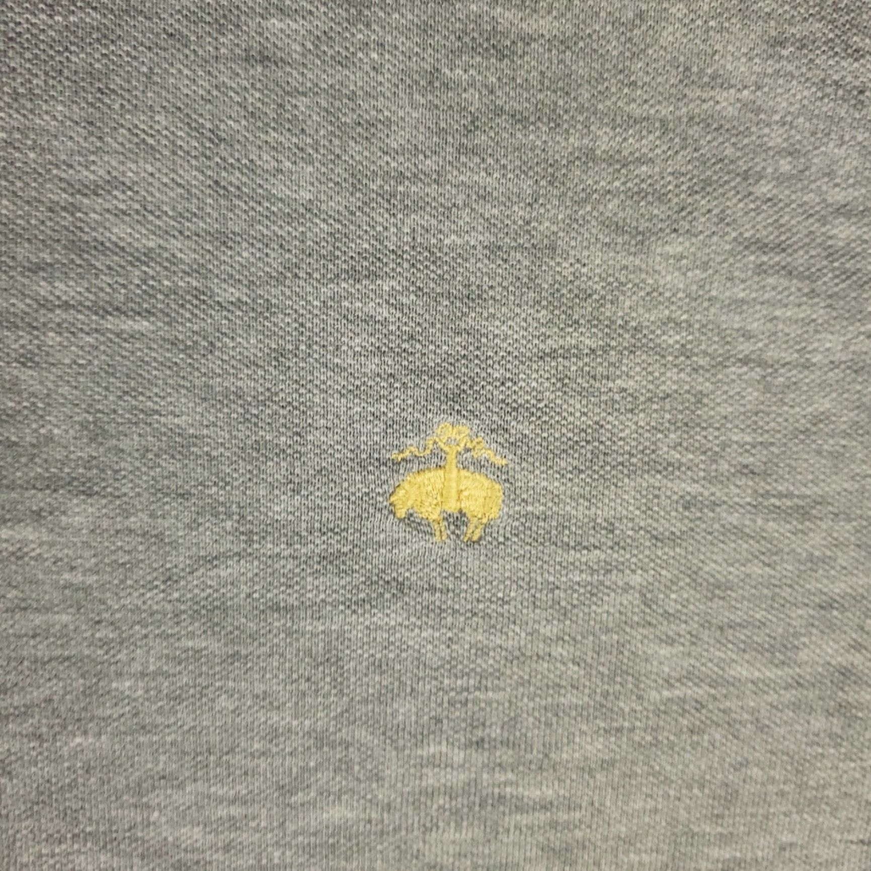 Brooks Brothers VINTAGE Brooks Brothers Polo Shirt Mens XL Short Sleeve Casual Cotton Gray 90s Classic Preppy Size US XL / EU 56 / 4 - 2 Thumbnail