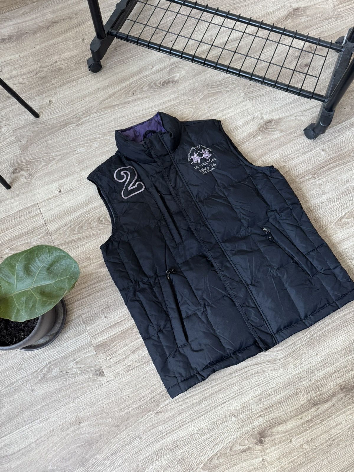 La Martina Vintage Y2K La Martina Puffer Down Vest Size US L / EU 52-54 / 3 - 2 Thumbnail