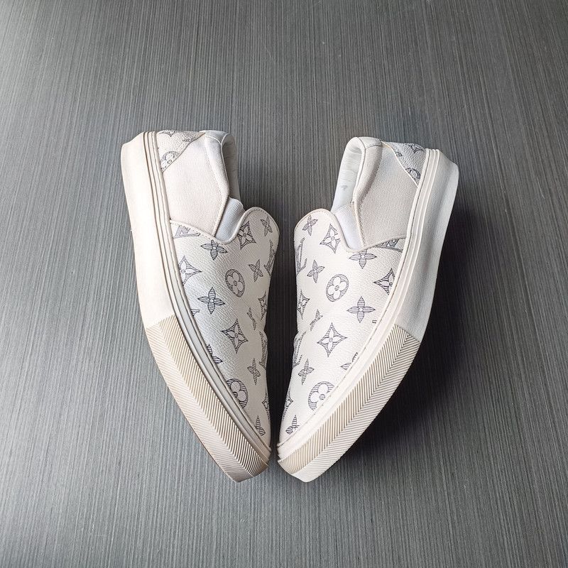 Louis Vuitton Louis Vuitton Trocadero Sneakers in White - Size US 9.5 / EU 42-43 - 6 Thumbnail