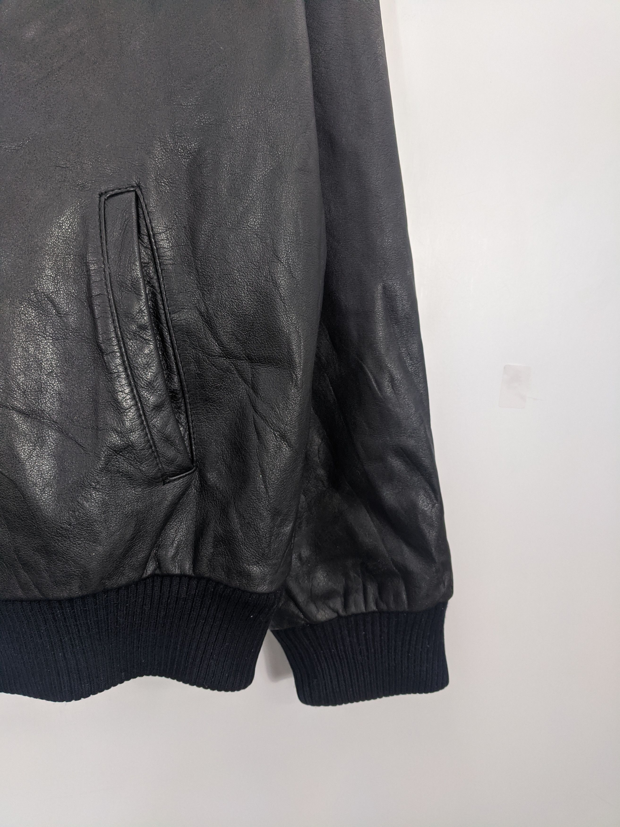 Vintage Japanese Brand Leather Jacket J0341 Size US L / EU 52-54 / 3 - 8 Thumbnail