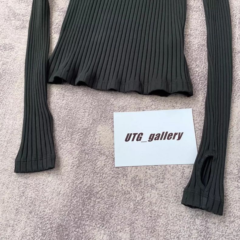 Helmut Lang HELMUT LANG Half front back irregular knit long sleeves Size M / US 6-8 / IT 42-44 - 4 Thumbnail