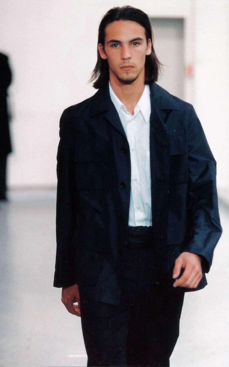 Helmut Lang helmut lang 98ss My Poly Minimalist Style Work Jacket 2504- Size US M / EU 48-50 / 2 - 1 Thumbnail