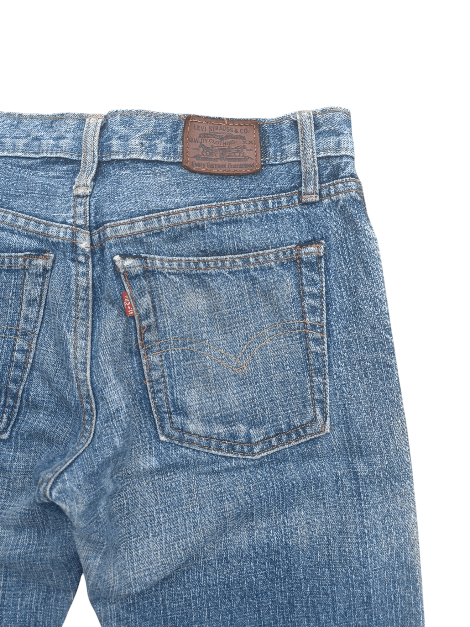 If Six Was Nine × Levi's × Vintage Vintage Levis Jeans Flare Whisker Faded Big E [E194] Size US 28 / EU 44 - 23 Thumbnail
