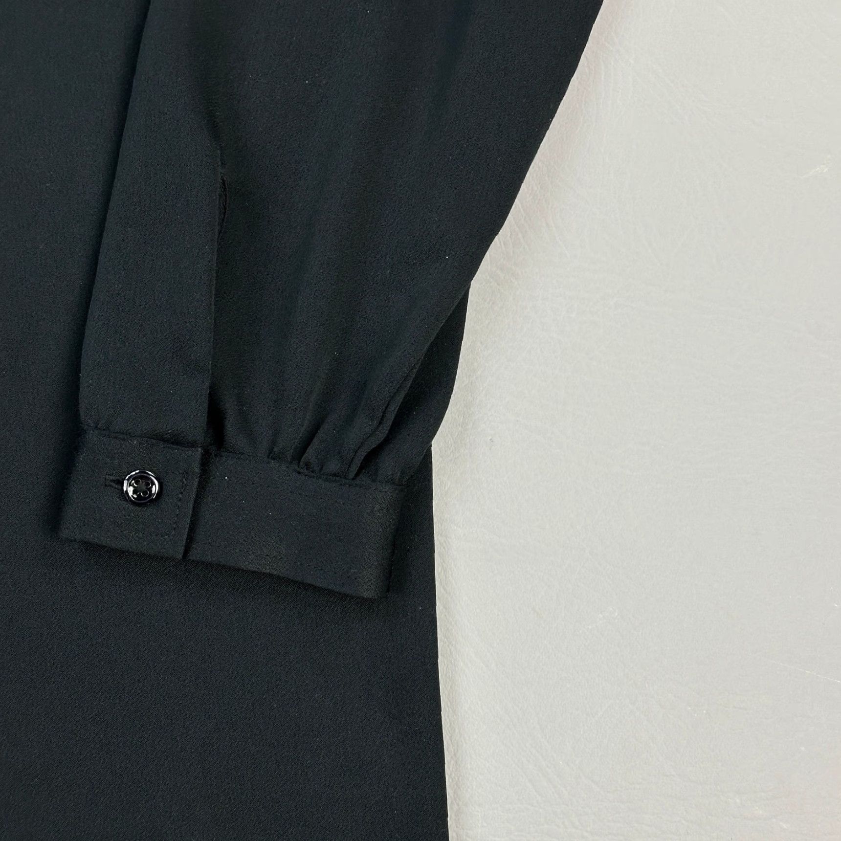 Polo Ralph Lauren Polo Ralph Lauren Dress Women’s 12 Black Tie Neck Long Sleeve Shift Classic Size XL / US 12-14 / IT 48-50 - 5 Thumbnail