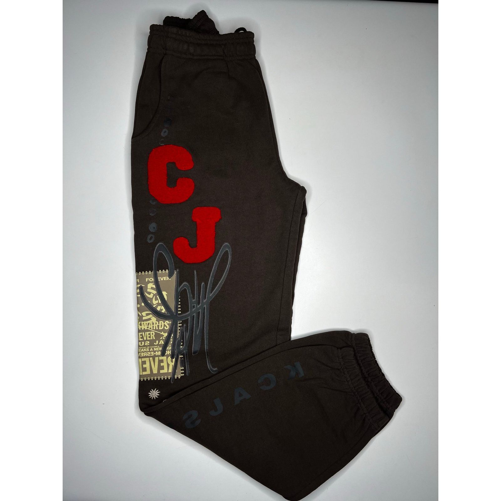 Travis Scott Travis Scott X Cactus Jack brown “Flare” Sweatpants SS22 Size US 34 / EU 50 - 1 Thumbnail