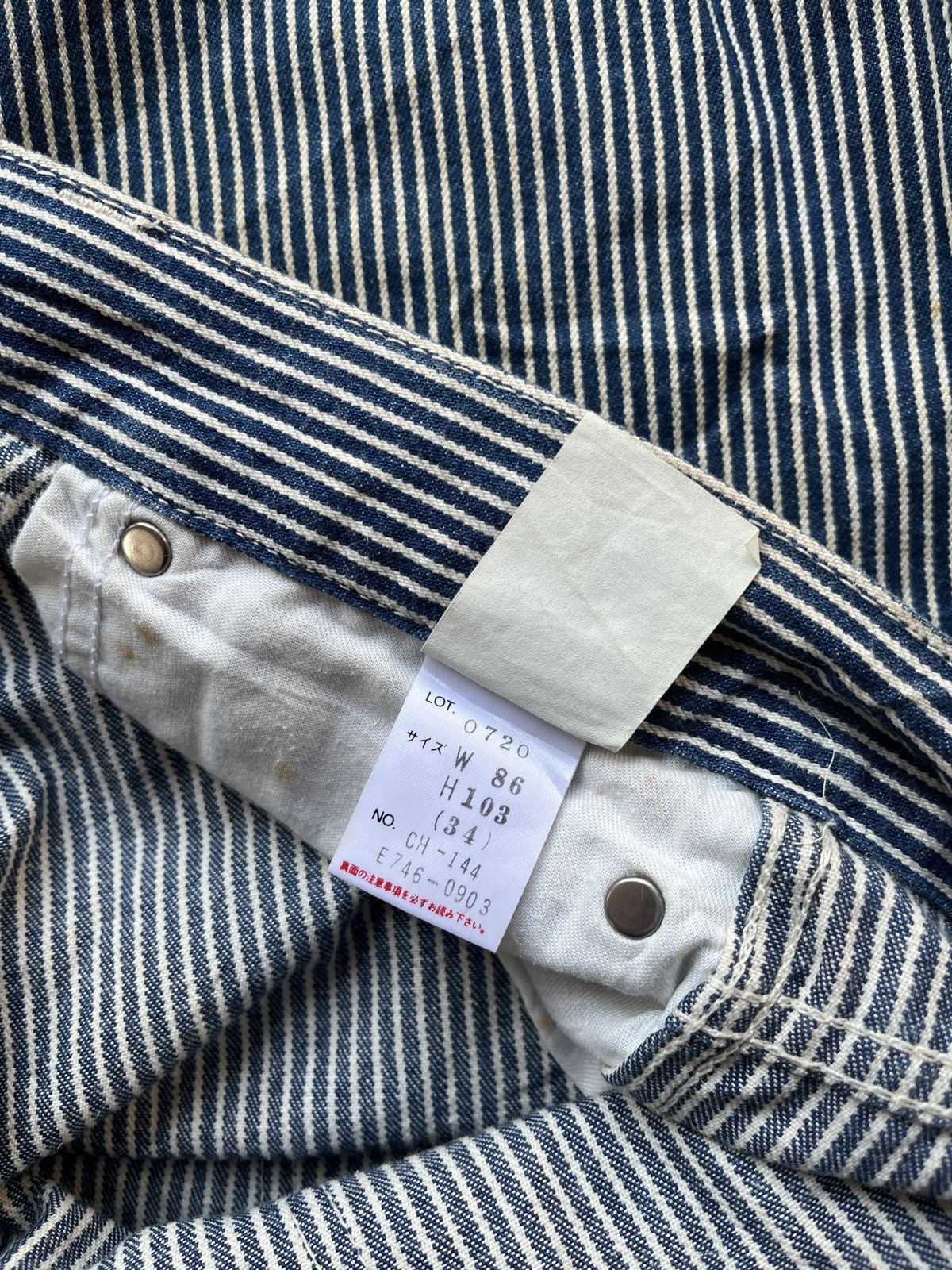 Carhartt Vintage Carhartt Short Carpenter Hickory Size US 34 / EU 50 - 6 Thumbnail