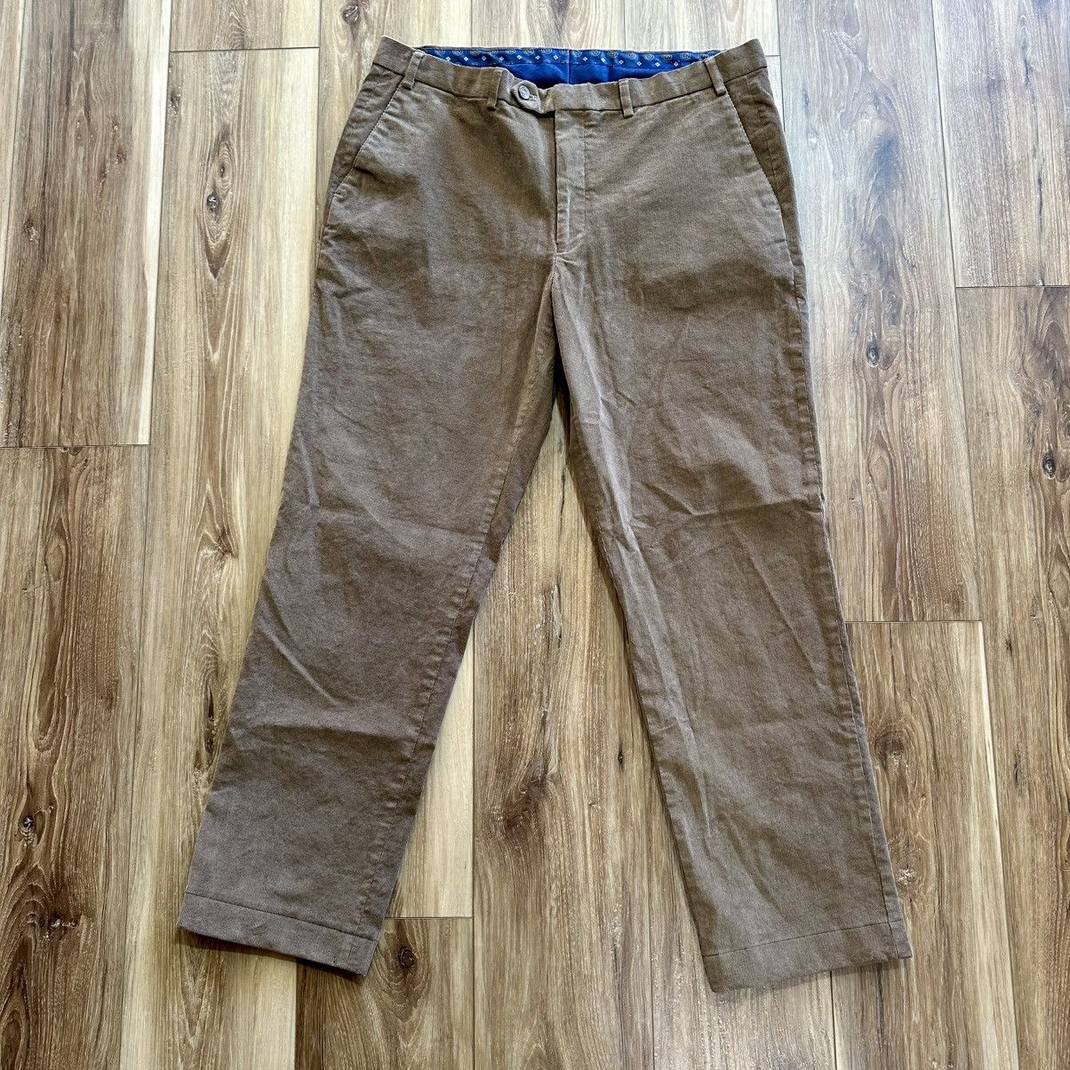 Lauren Ralph Lauren Lauren Ralph Lauren Brown Corduroy Pants, 36x32 Size US 36 / EU 52 - 1 Thumbnail