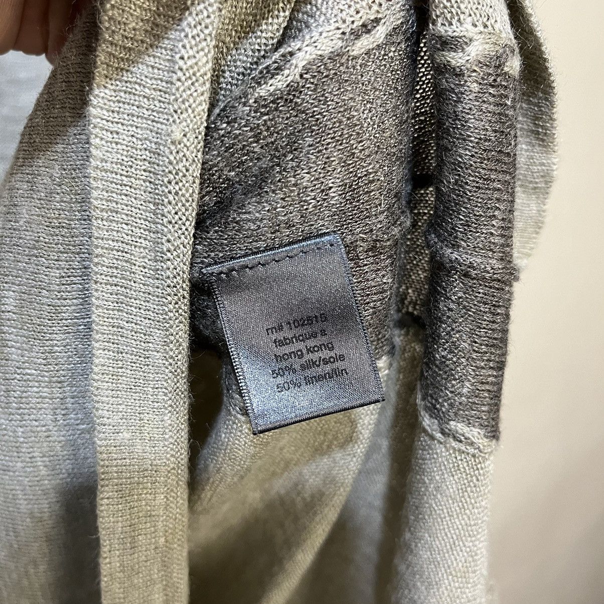 John Varvatos John Varvatos Silk Knitted Sweater Long Sleeve Size US M / EU 48-50 / 2 - 8 Thumbnail