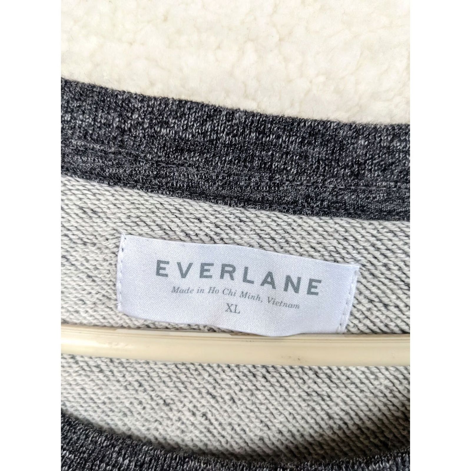 Everlane Everlane Sweatshirt Crew Neck Long Sleeve Gray XL Men's Logo Pullover Jersey Cotton Blend Sweatshirt Size US XL / EU 56 / 4 - 2 Thumbnail