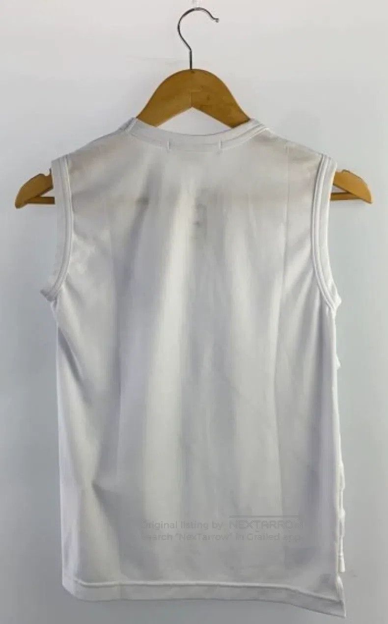 Comme des Garcons Comme Des Garcons White Sleeveless Knit Vest Size S / US 4 / IT 40 - 2 Thumbnail