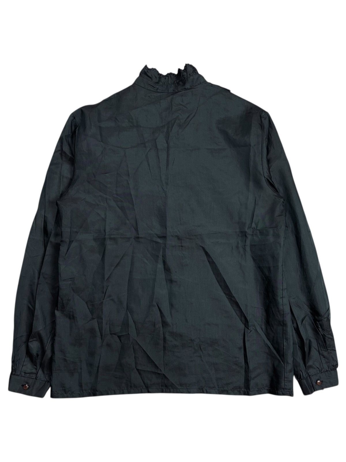 Yasuyuki Ishii 2000s Madeline Katakura - Ruffle Button Shirt Size US M / EU 48-50 / 2 - 2 Thumbnail