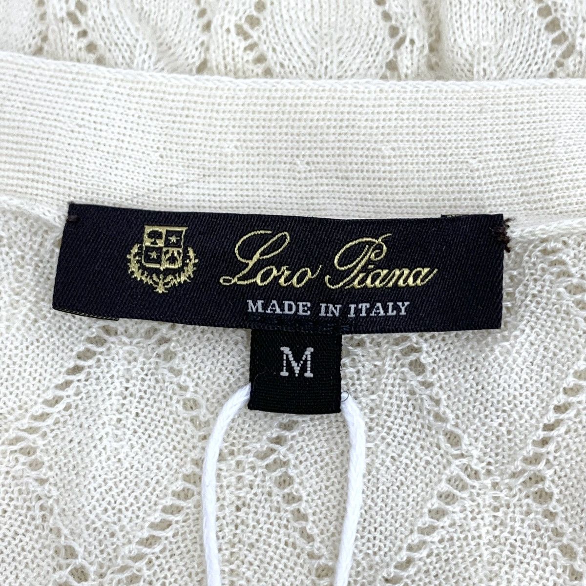 Loro Piana Loro Piana Beige Cashmere & Silk Blend Knit Cardigan K26WX Size M / US 6-8 / IT 42-44 - 5 Thumbnail
