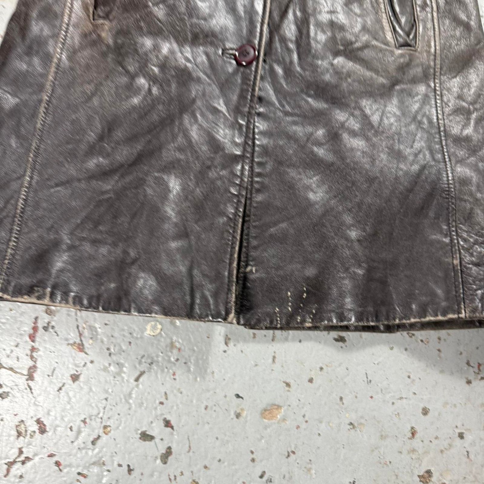Other Mauton rare faded leather jacket Size S / US 4 / IT 40 - 5 Thumbnail