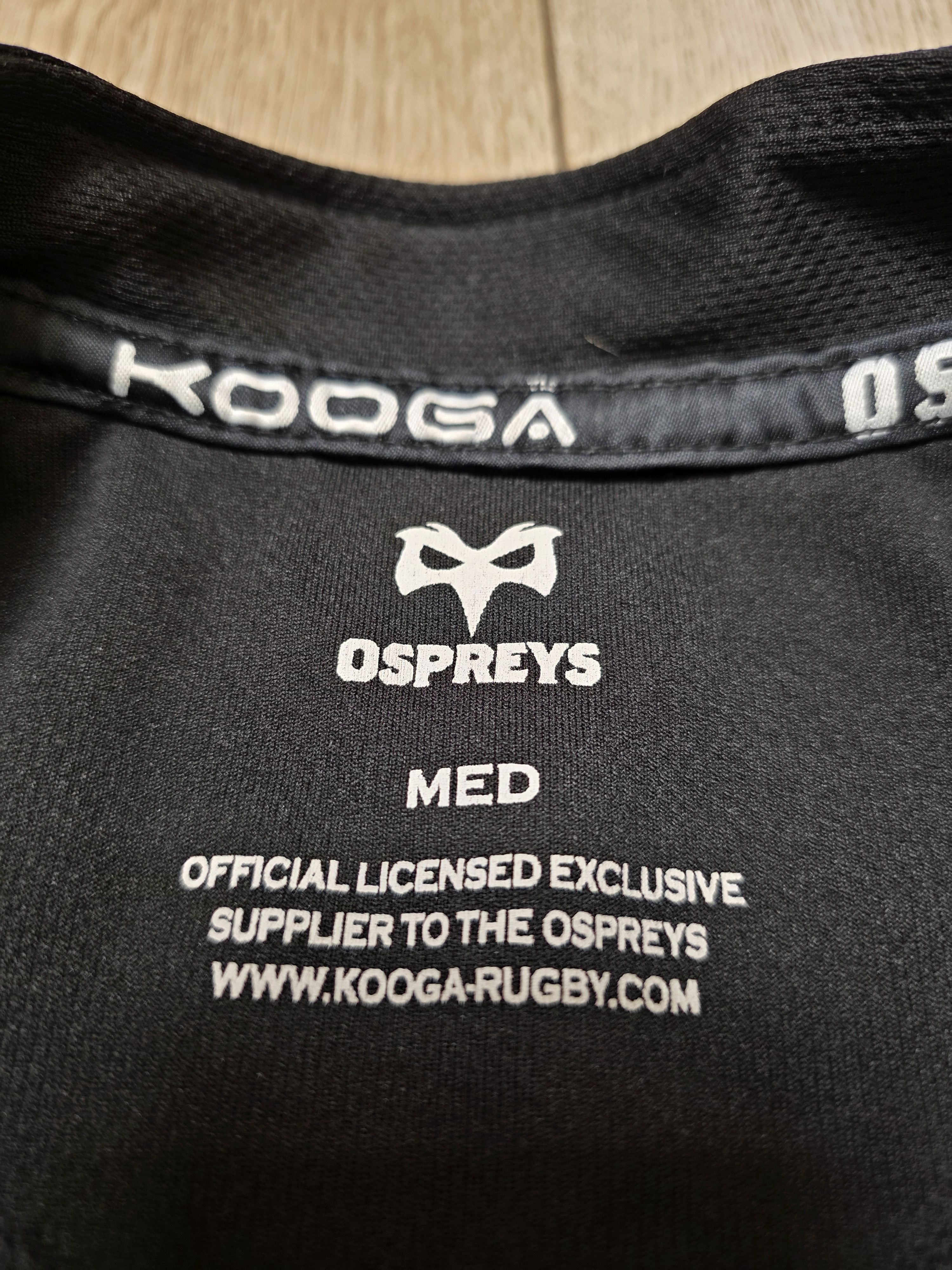 Vintage OSPREYS RUGBY VINTAGE JERSEY WALES RUGBY RARE BLACK Size US M / EU 48-50 / 2 - 7 Thumbnail