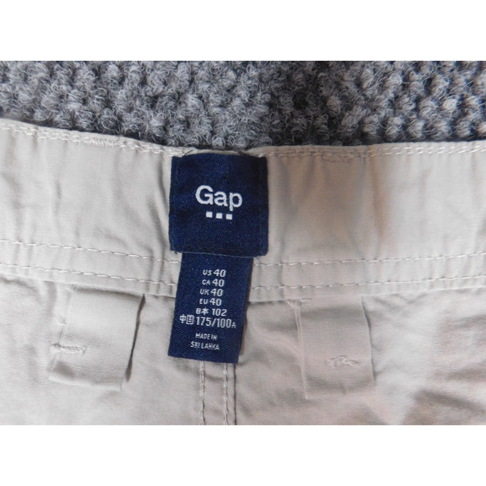Gap VINTAGE Gap Mens Shorts 40 Beige Chino Regular Khaki Shorts Casual 90s Mens Size US 40 / EU 56 - 7 Thumbnail