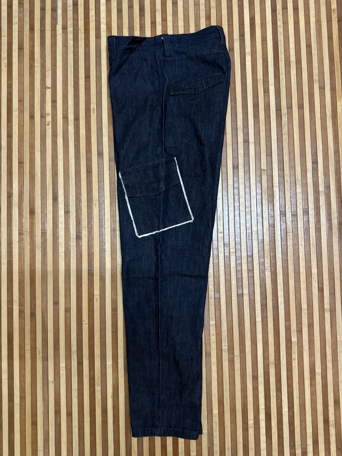 Japanese Brand Japanese Brand Denim Cargo Pants / Streetwear / W31x32 Size US 31 - 7 Thumbnail