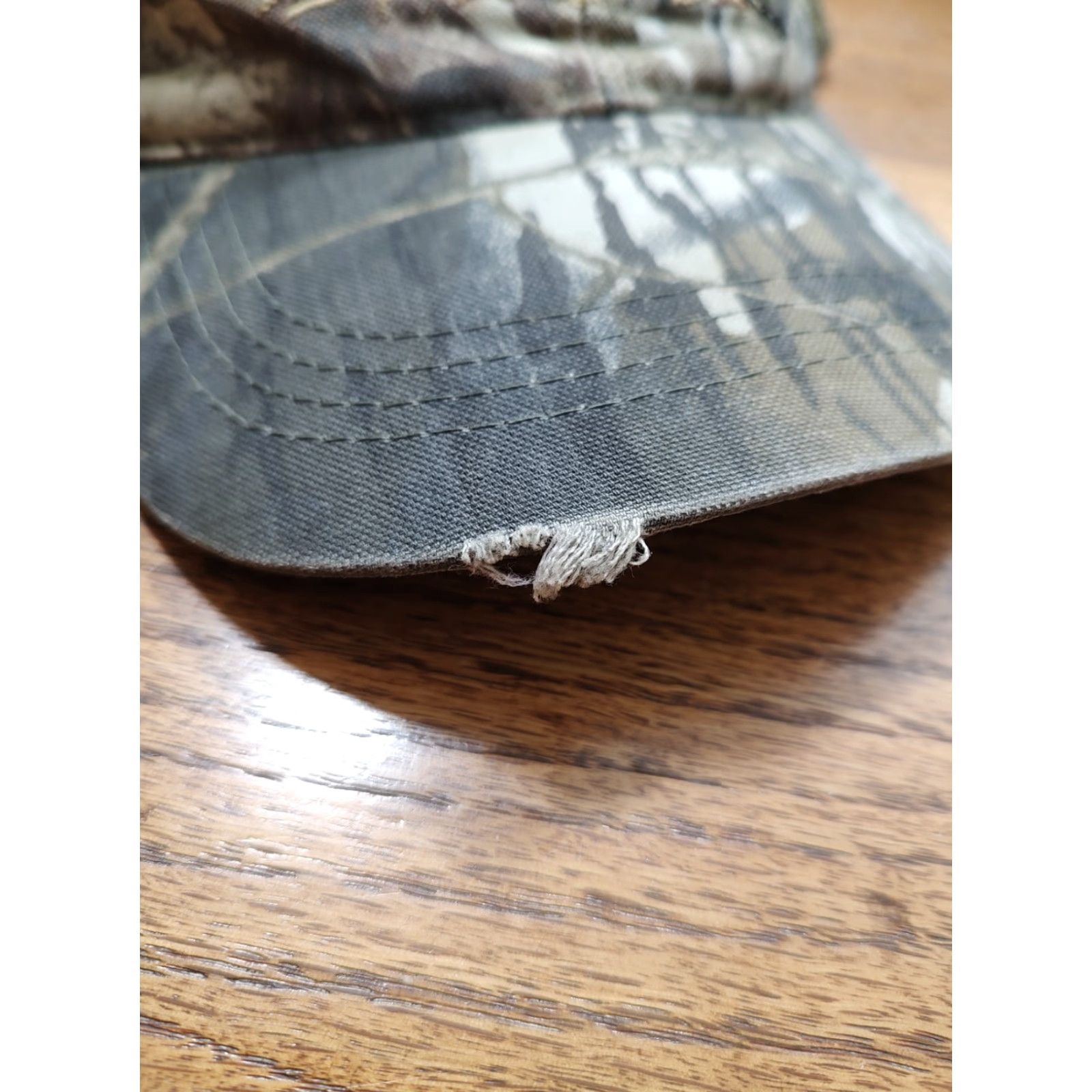 Vintage VINTAGE AGP Farming Hat Cap Stapback Pheasant Farm Camouflage Mossy Oak Breakup Trucker Hat Unisex Adults One Size Camouflage USA Hunting Canvas Size ONE SIZE - 3 Thumbnail