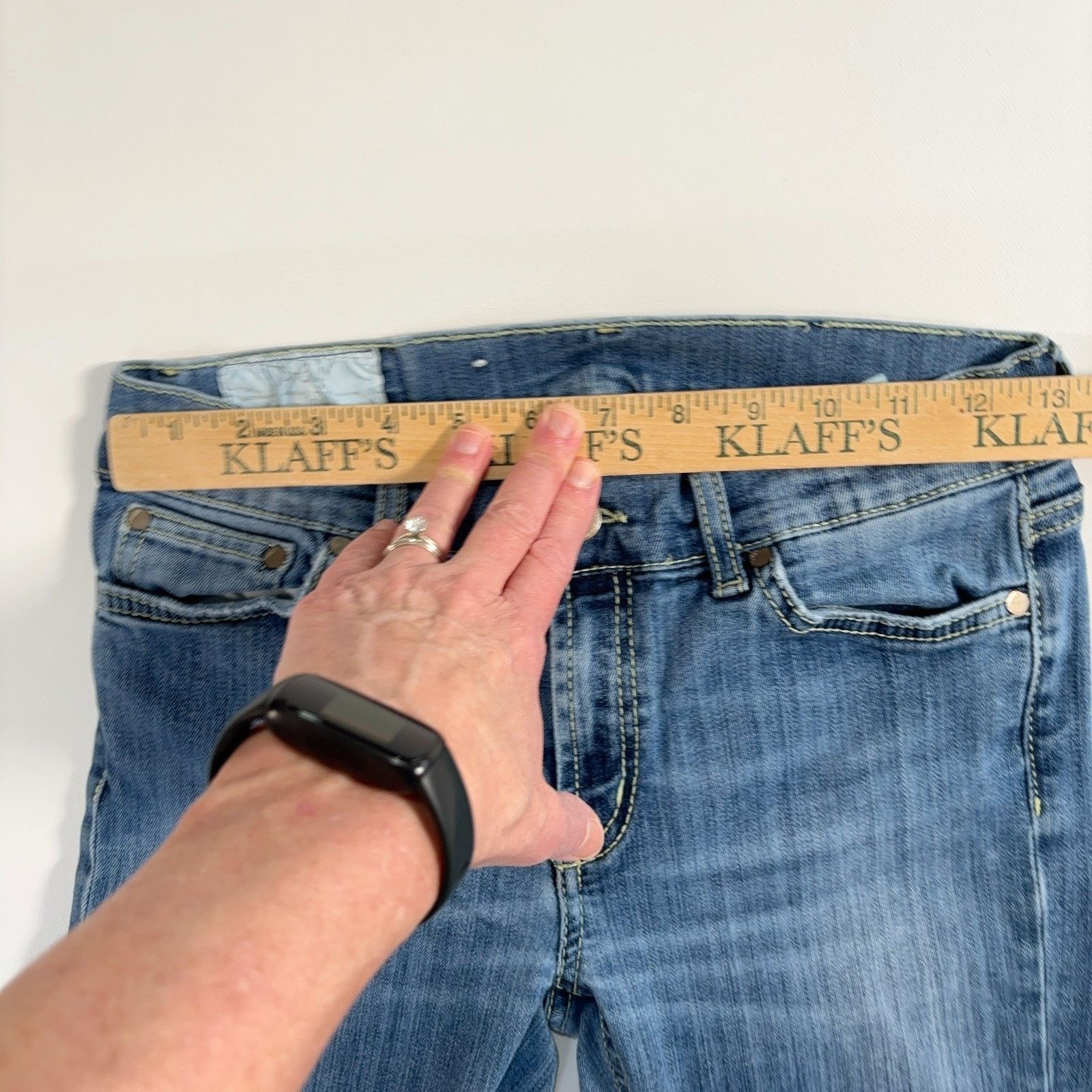 Dondup Dondup Tara Jeans Womens 28 Italy Skinny Stretch Denim Size 27" / US 4 / IT 40 - 10 Thumbnail
