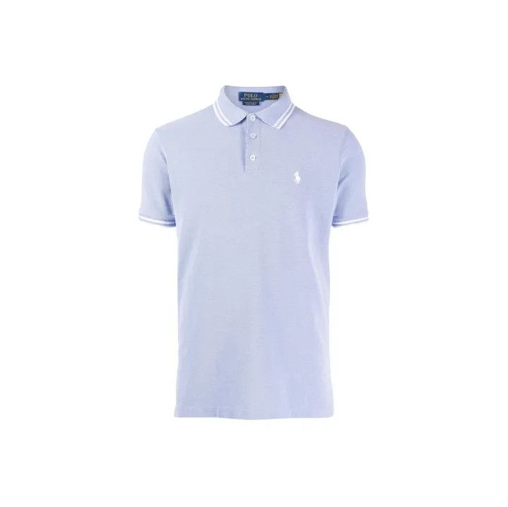 Polo Ralph Lauren Polo Ralph Lauren Logo Stripe Trim Men's Polo Size US M / EU 48-50 / 2 - 1 Thumbnail