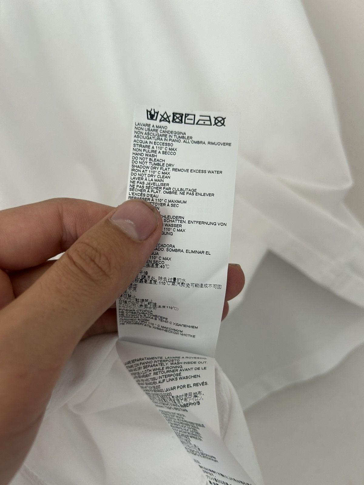 Maison Margiela White Stereotype T-Shirt Size US M / EU 48-50 / 2 - 12 Thumbnail