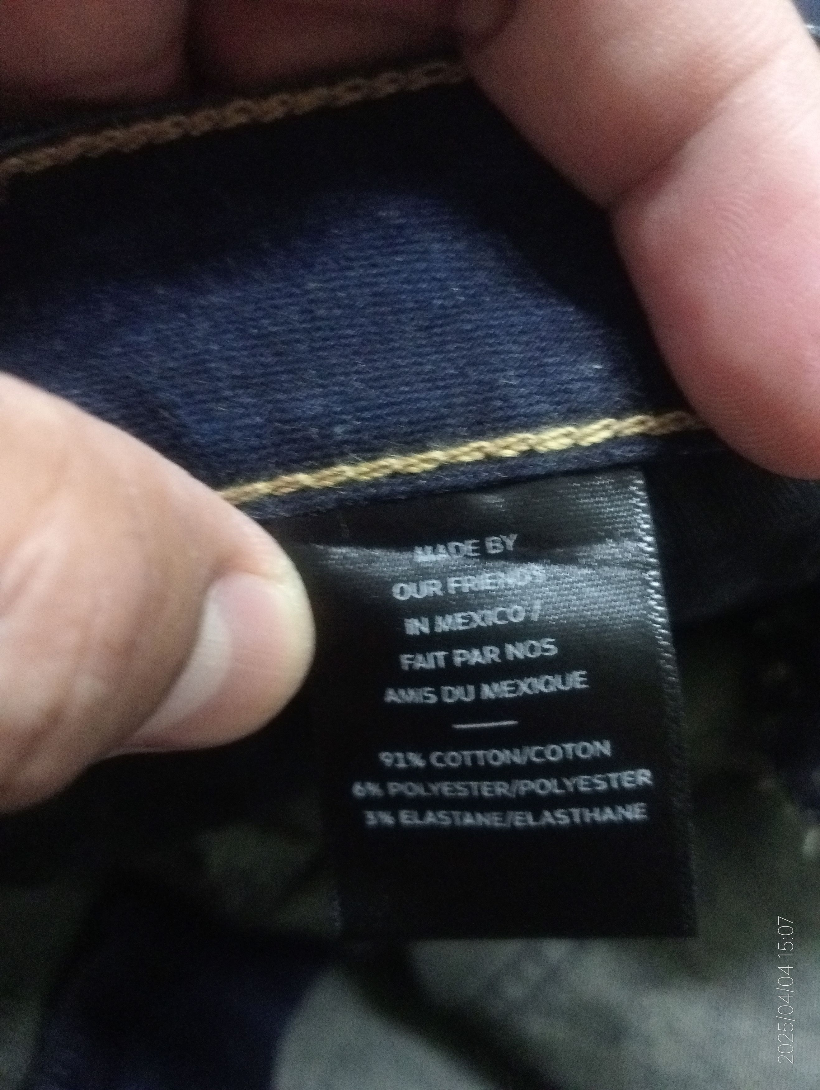 Japanese Brand Vtg Dovetail Workwear Stretch Thermal Double Knee Denim Size US 40 / EU 56 - 15 Thumbnail