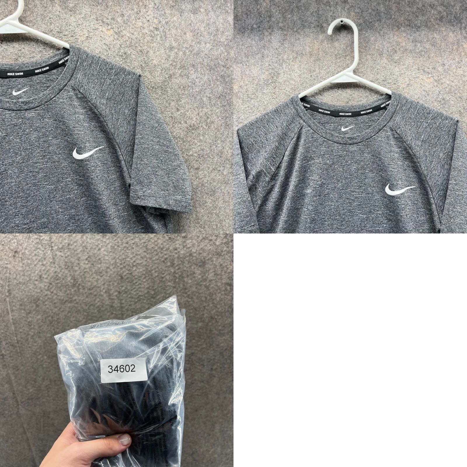 Nike Nike Dri Fit Shirt Mens Medium Gray Short Sleeve Athletic Performance Crewneck Jersey Size US M / EU 48-50 / 2 - 8 Thumbnail