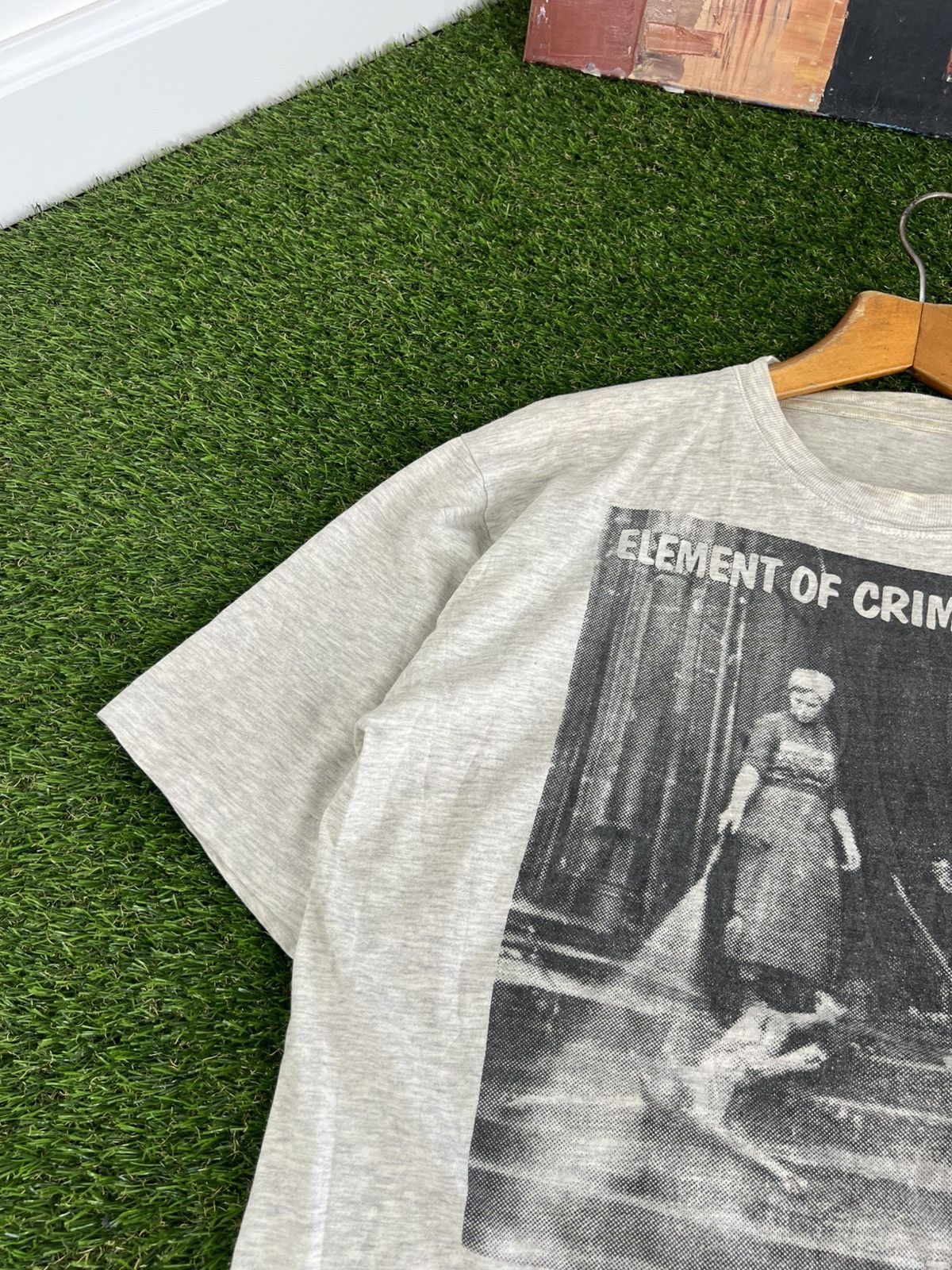 Vintage Vintage 90s Band Tshirt Element Of Crime Rare 80s 90d grunge Size US XL / EU 56 / 4 - 2 Thumbnail