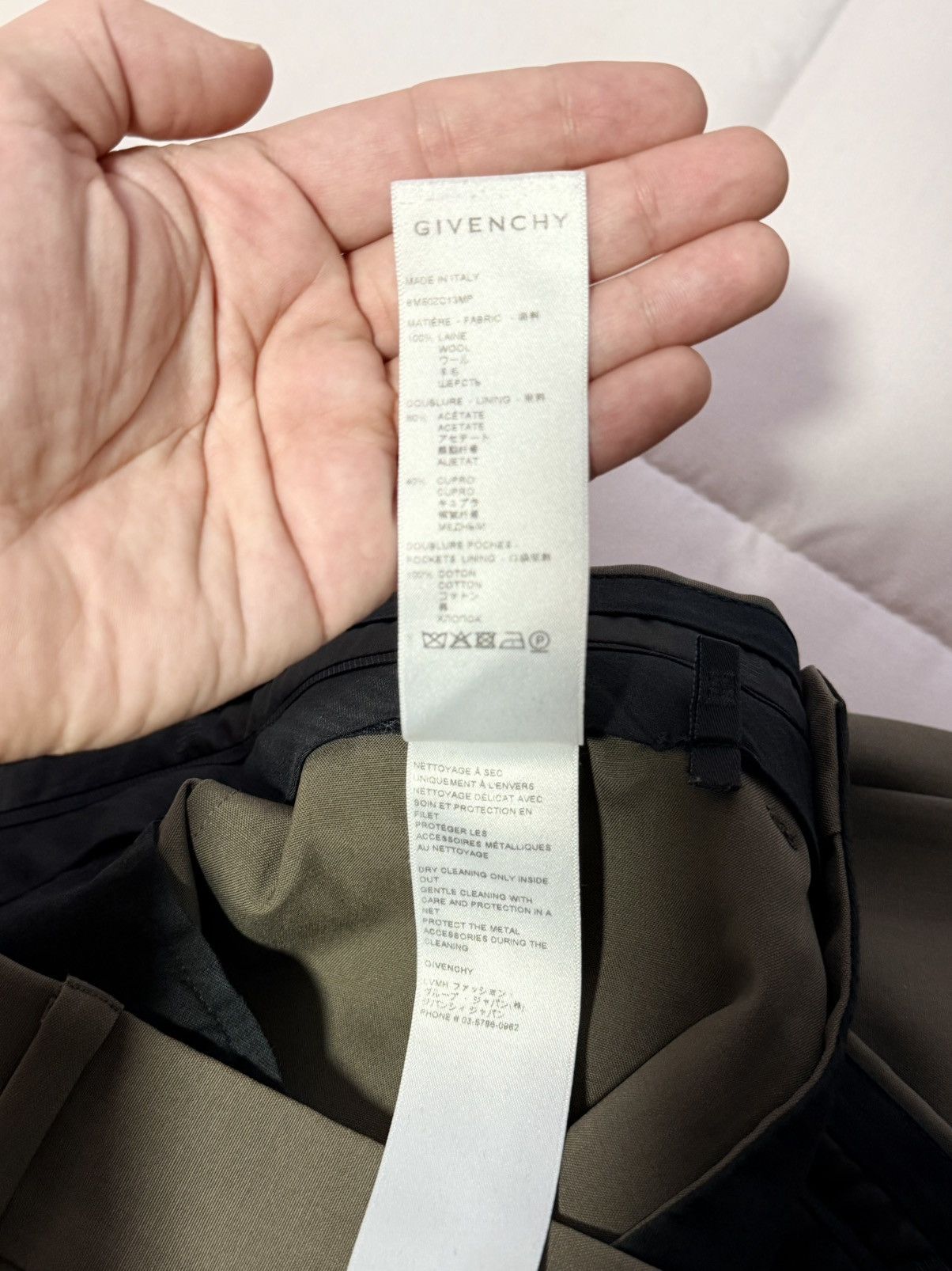 Givenchy Givenchy Zip Pocket Brown Tailored Pants Size US 28 / EU 44 - 5 Thumbnail