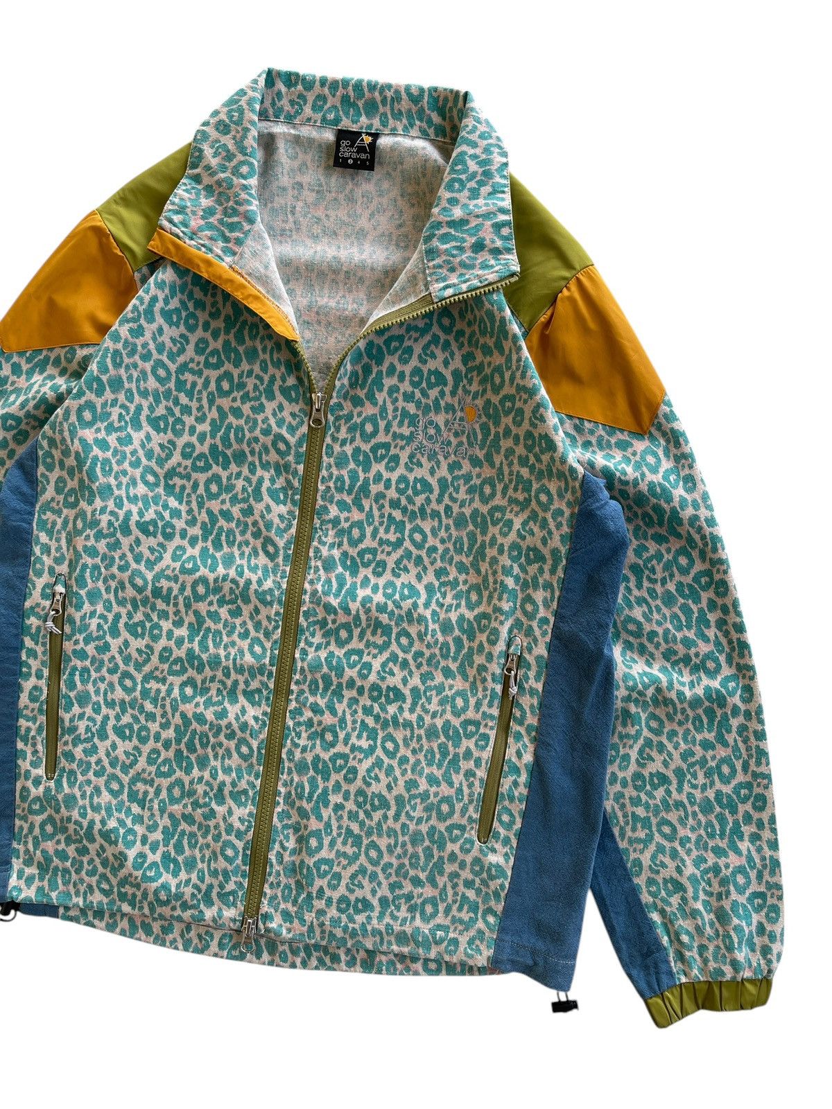 go slow caravan Go Slow Caravan Leopard Full Zipper Jacket Size US M / EU 48-50 / 2 - 7 Thumbnail