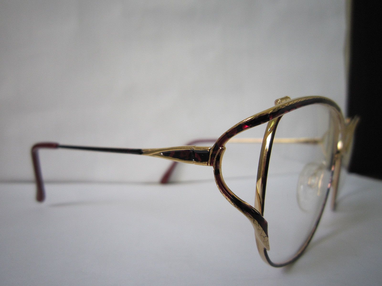 Vintage Vintage 80s TURA Mod 405 Red Woman Eyeglasses Size ONE SIZE - 4 Thumbnail