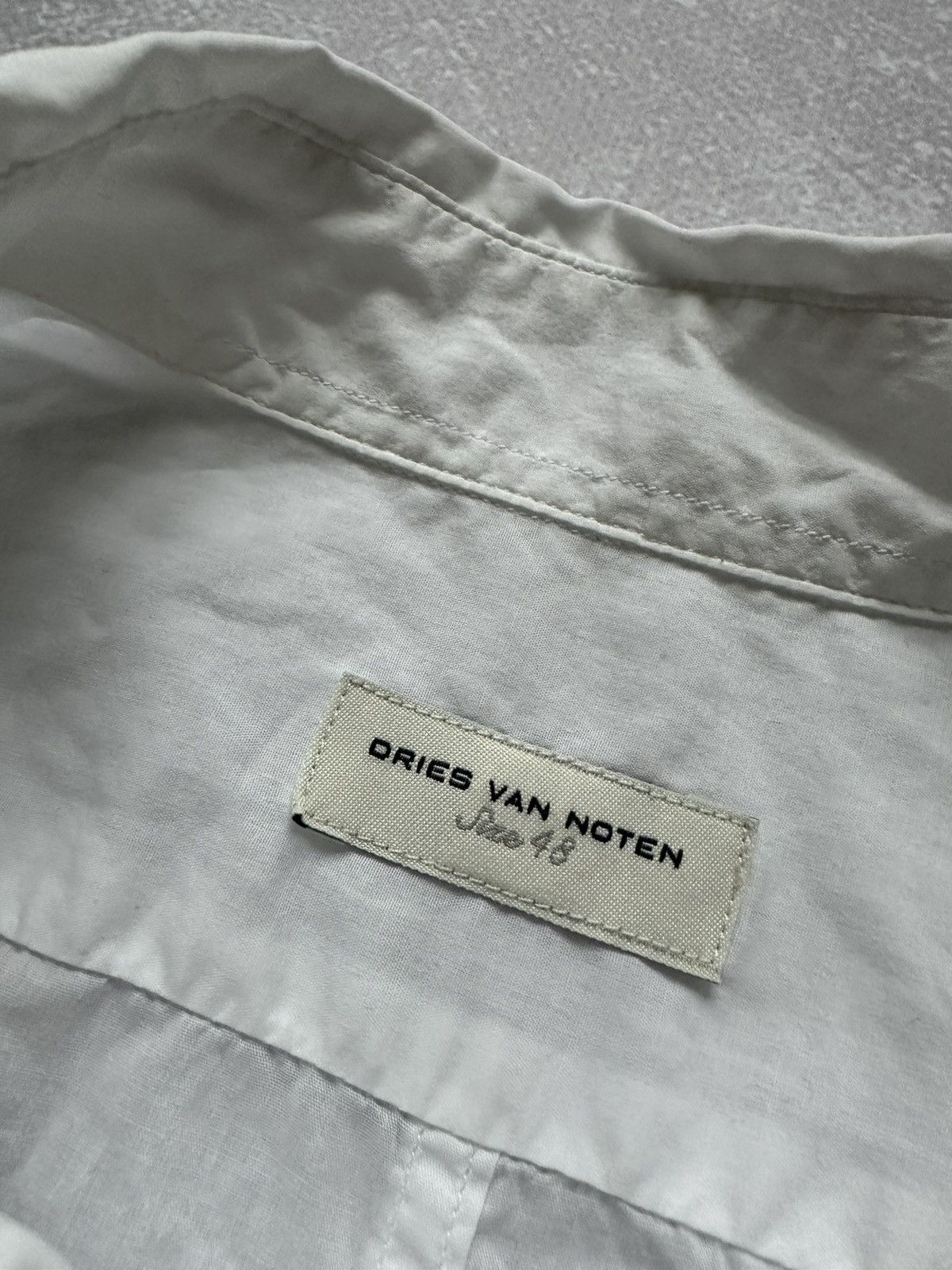Dries Van Noten Shirts Dries Van Noten size 48 White Size US M / EU 48-50 / 2 - 4 Thumbnail