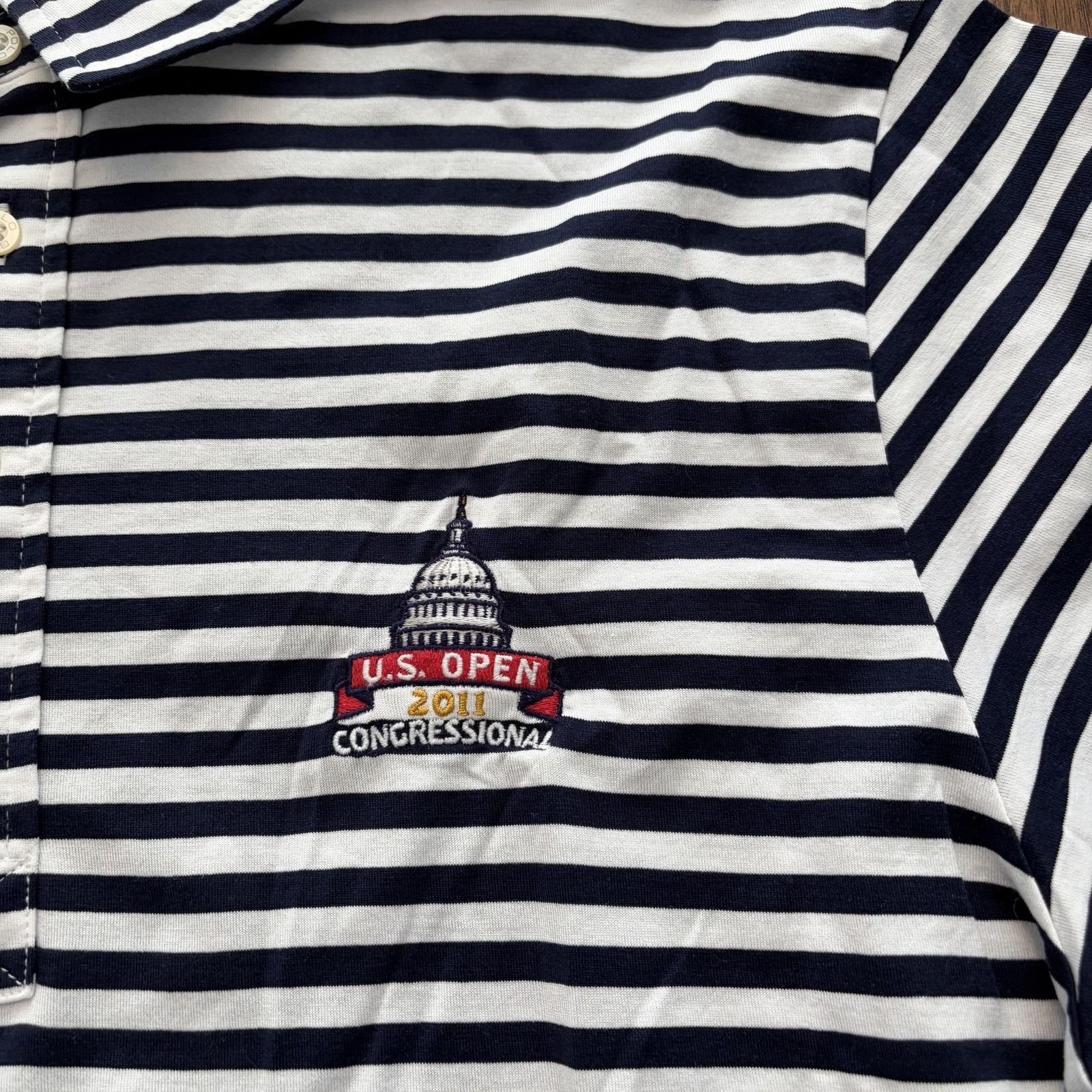 Ralph Lauren 2011 U.S. Open Congressional Volunteer Shirt M Ralph Lauren Size US M / EU 48-50 / 2 - 5 Thumbnail