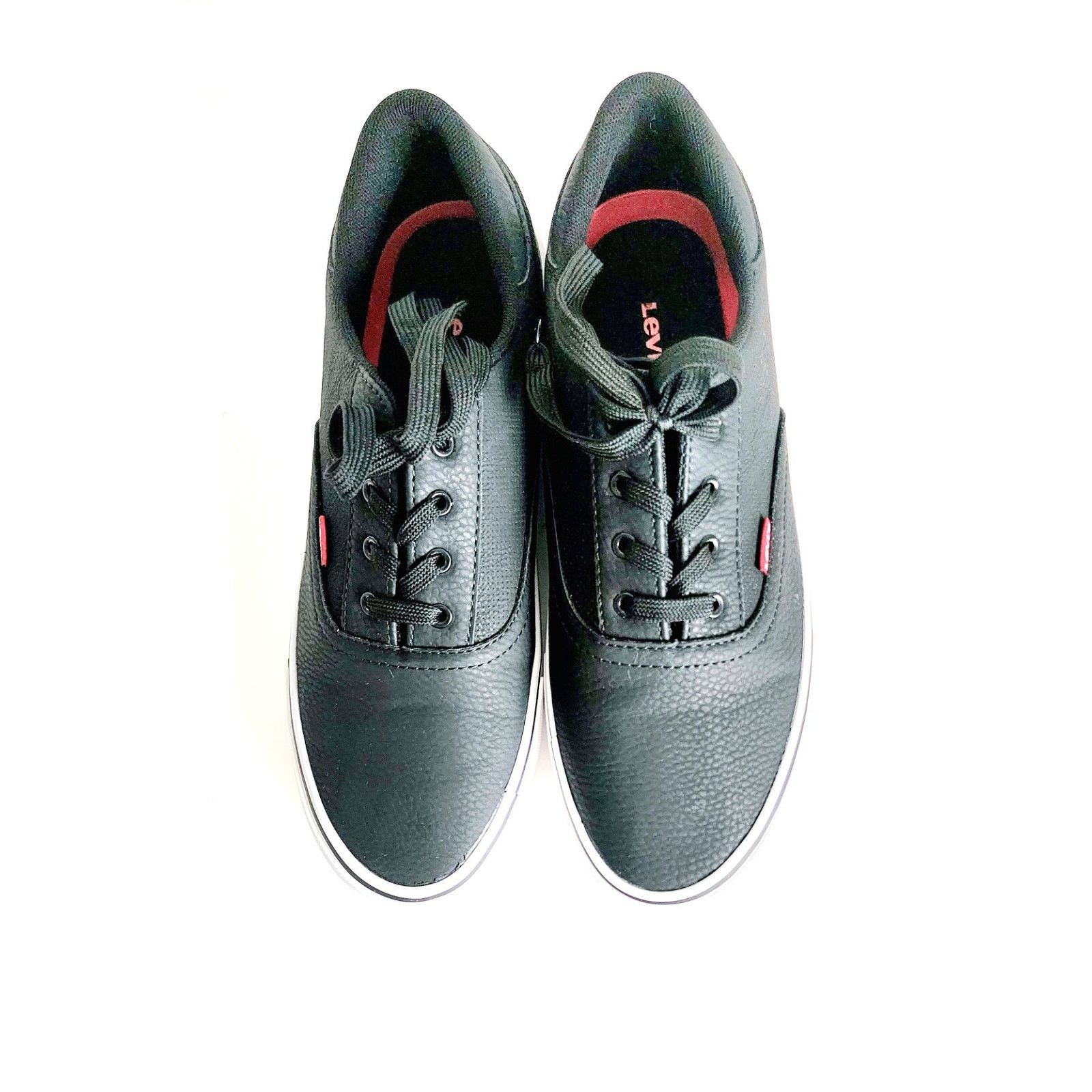 Levi's Levi's Boys Munro Faux-Leather Retro Low Top Tan Size 10.5 Size US 10.5 / EU 43-44 - 4 Thumbnail