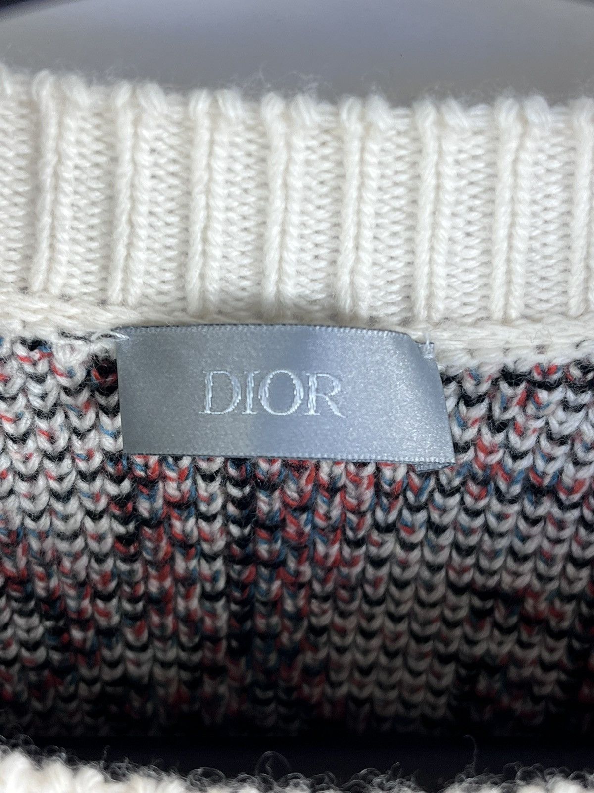 Dior DIOR OBLIQUE KNIT JUMPER Size US XL / EU 56 / 4 - 3 Thumbnail