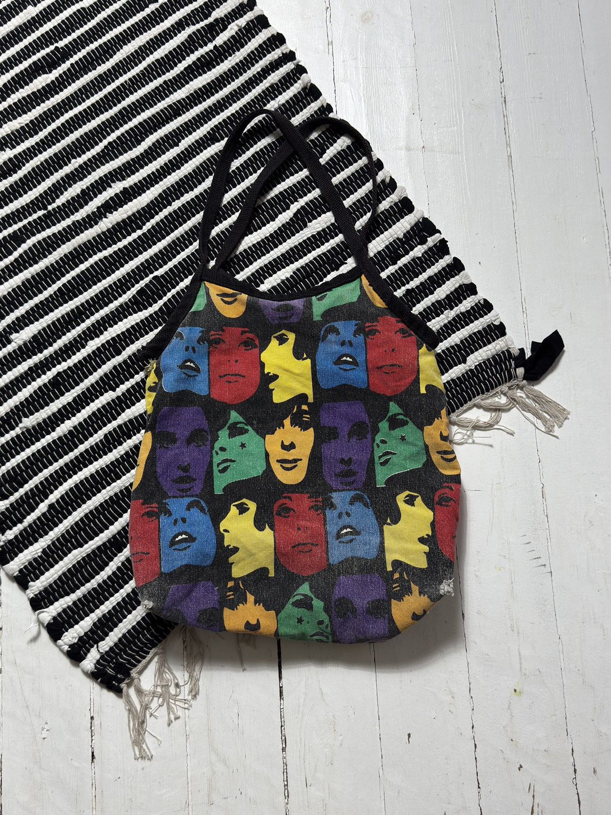 Andy Warhol VINTAGE ANDY WARHOL POP ART STYLE SHOPPER BAG Size ONE SIZE - 1 Thumbnail