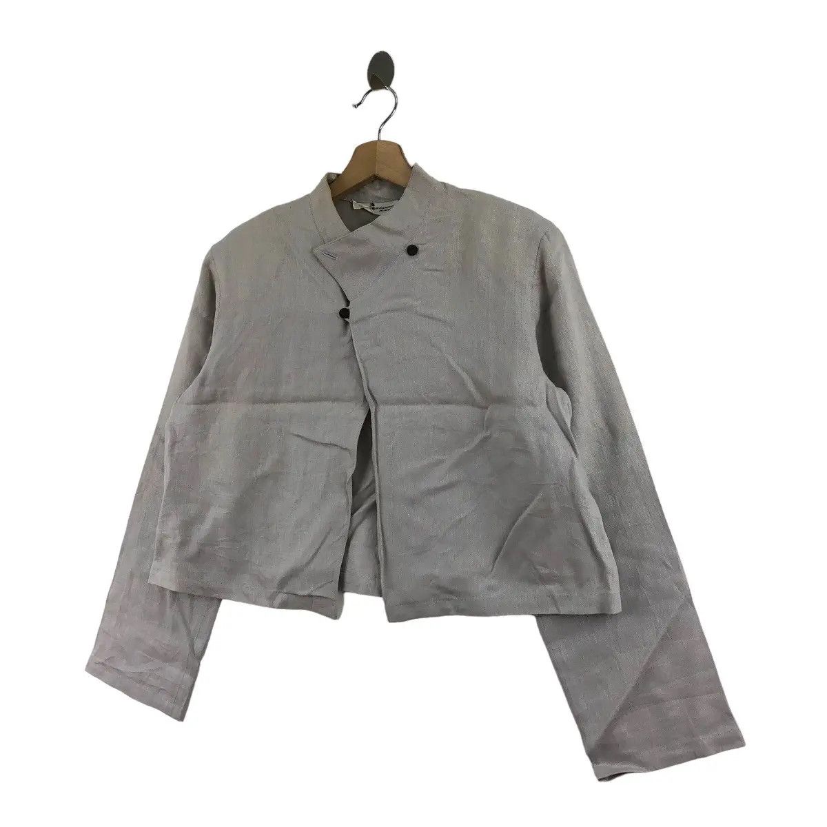 Vintage Vintage HIROKO KOSHINO LONDON Pret A Porter Coat Blouse Size L / US 10 / IT 46 - 3 Thumbnail