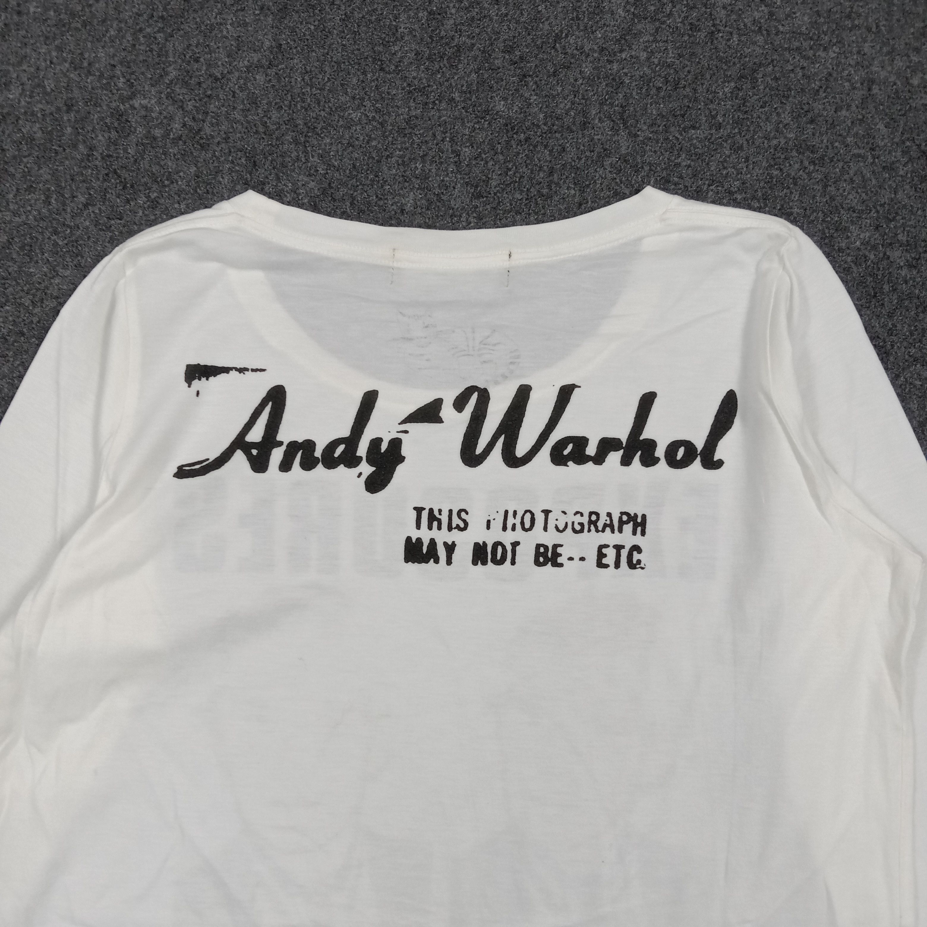Andy Warhol × Hysteric Glamour Andy Warhol by Hysteric Glamour Exposures Art Tshirt C294N57 Size US S / EU 44-46 / 1 - 5 Thumbnail