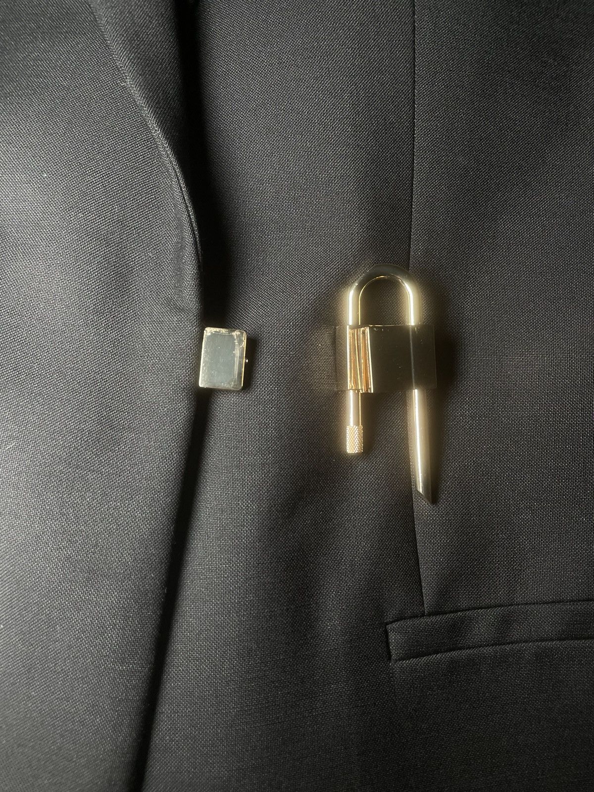 Givenchy Givenchy Cutout U-Lock Wool Blazer Size M / US 6-8 / IT 42-44 - 9 Thumbnail