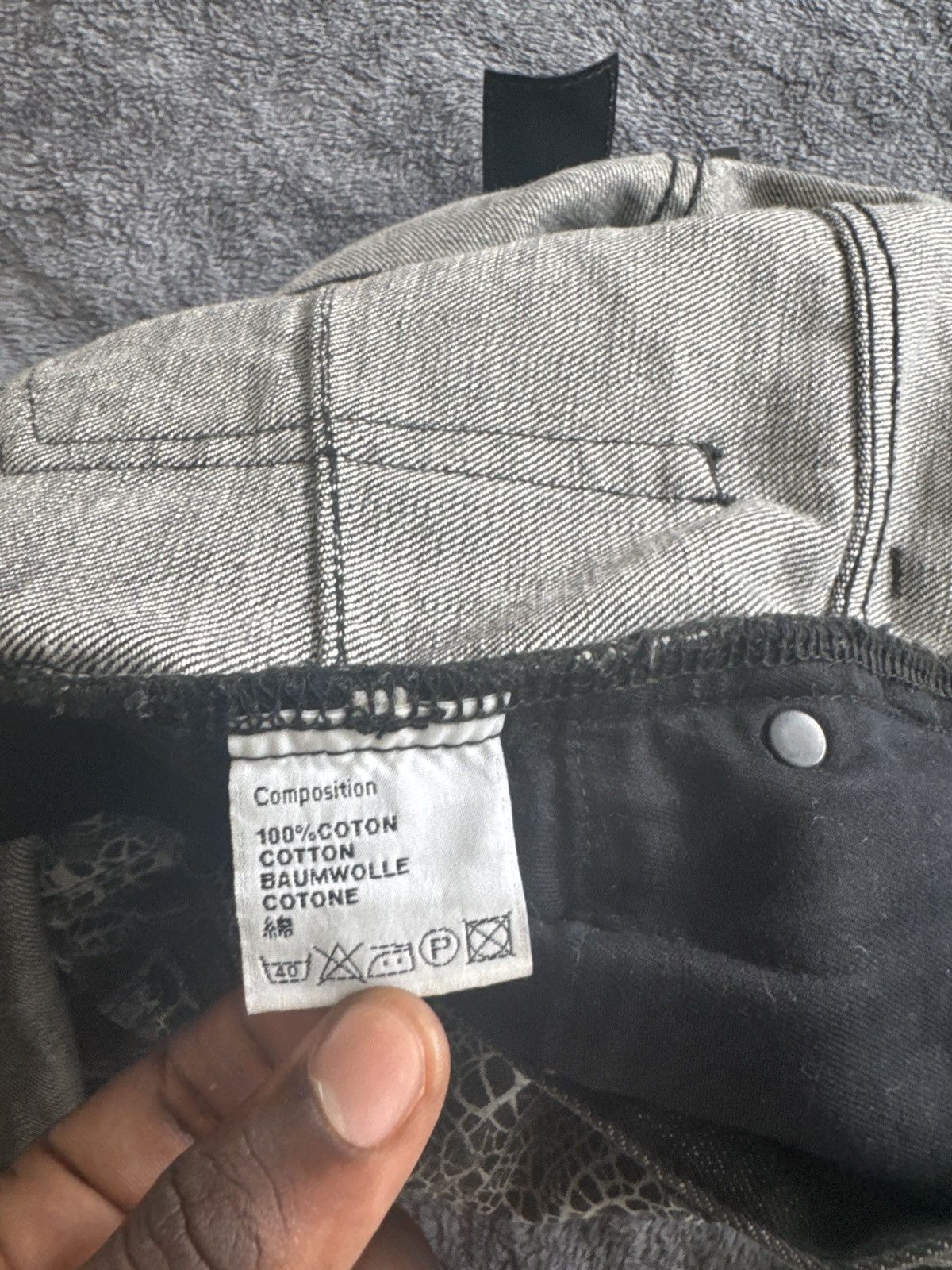 Dior FW08 Batik Denim Size US 30 / EU 46 - 11 Thumbnail