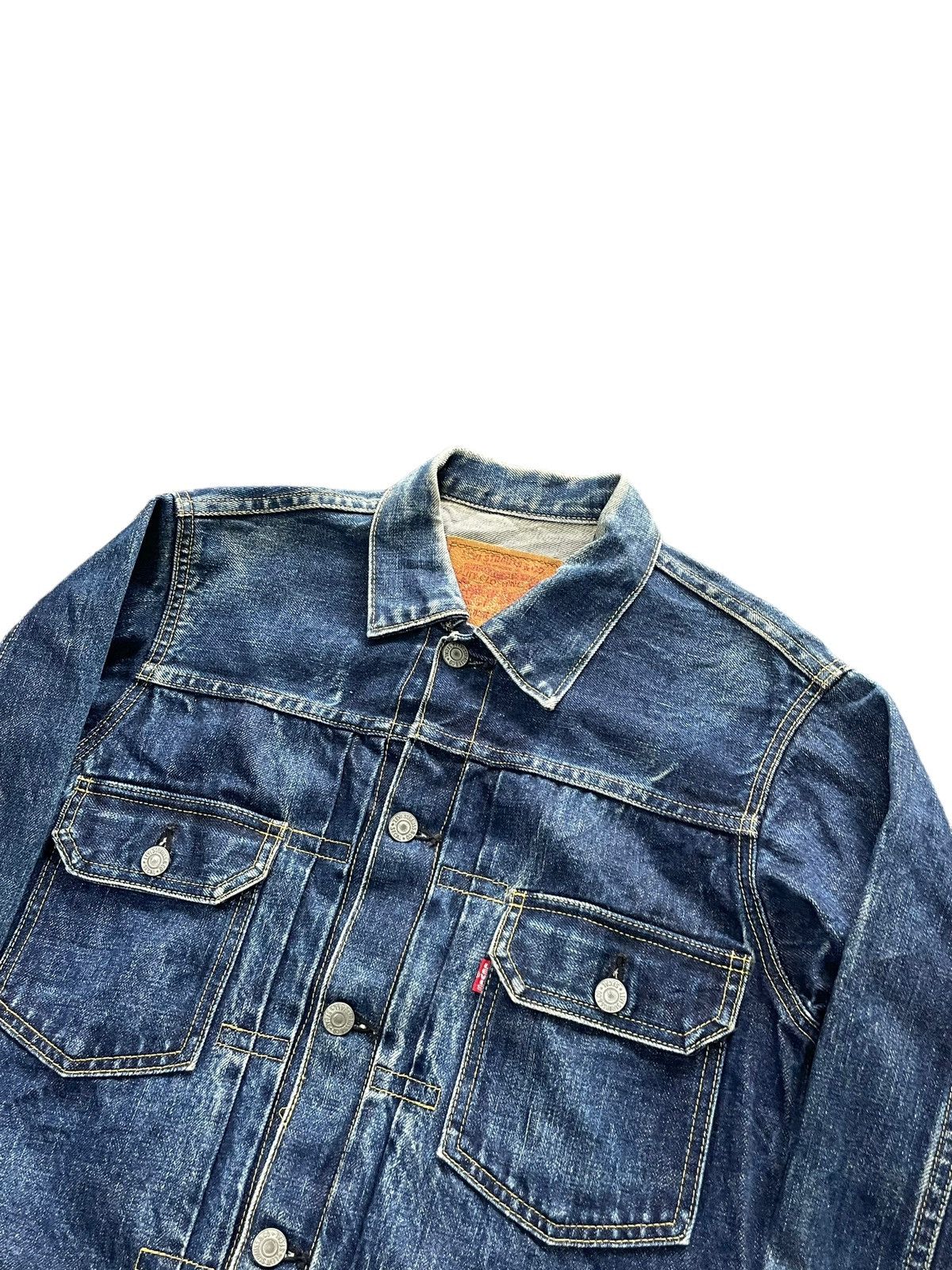 Levi's Vintage 1999 Levis 507XX E Selvedge Denim Jacket Size US S / EU 44-46 / 1 - 2 Thumbnail
