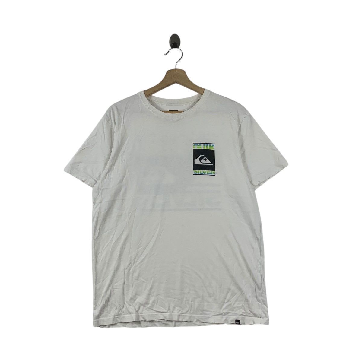 Quiksilver QUIKSILVER SURF AUSTRALIA Backhit Box Logo Tee Shirt Top Size US L / EU 52-54 / 3 - 1 Thumbnail